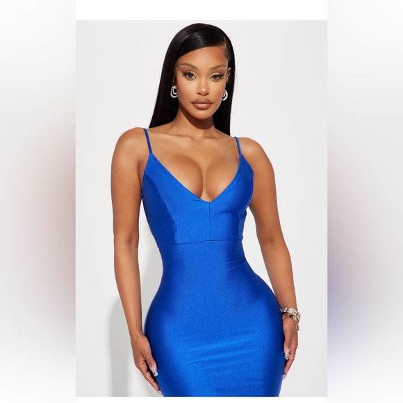 Walk Behind Me Maxi Dress - Royal - Picture 2 of 6